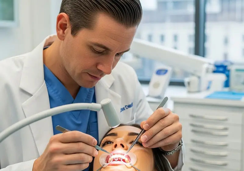 Lentes de contato impecáveis